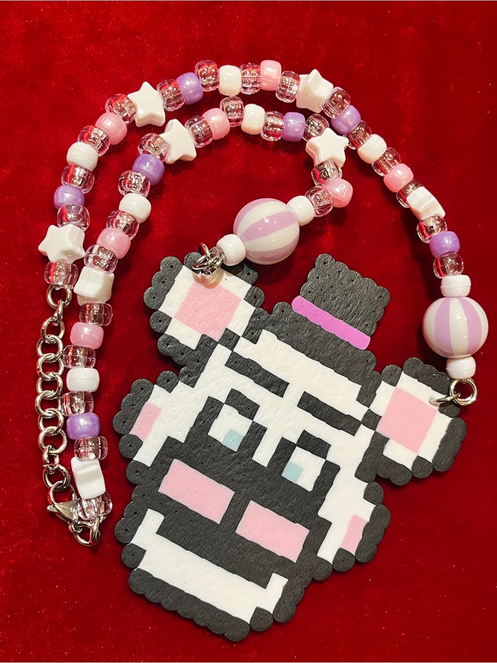 Funtime Freddy Perler Necklace 💗